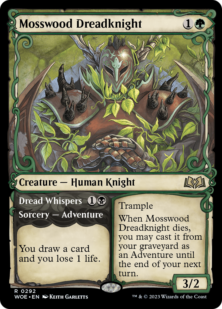 Mosswood Dreadknight (Showcase) [WOE - 292]