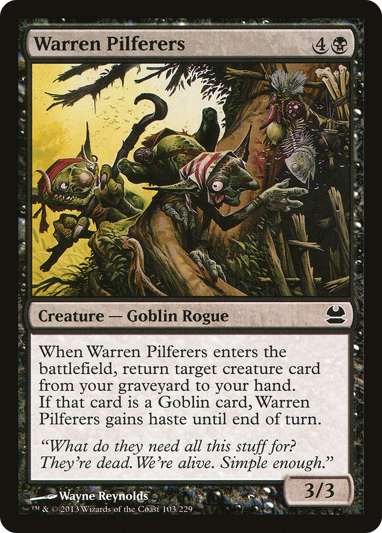 Warren Pilferers [MMA - 103]