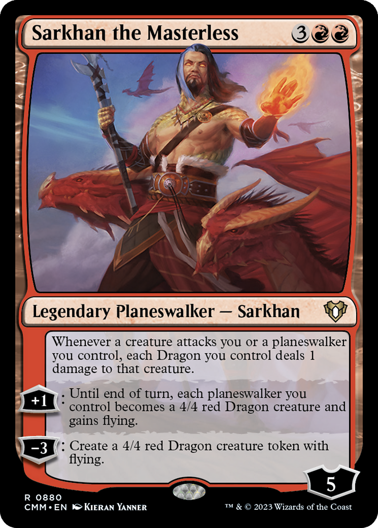 Sarkhan the Masterless [CMM - 880]