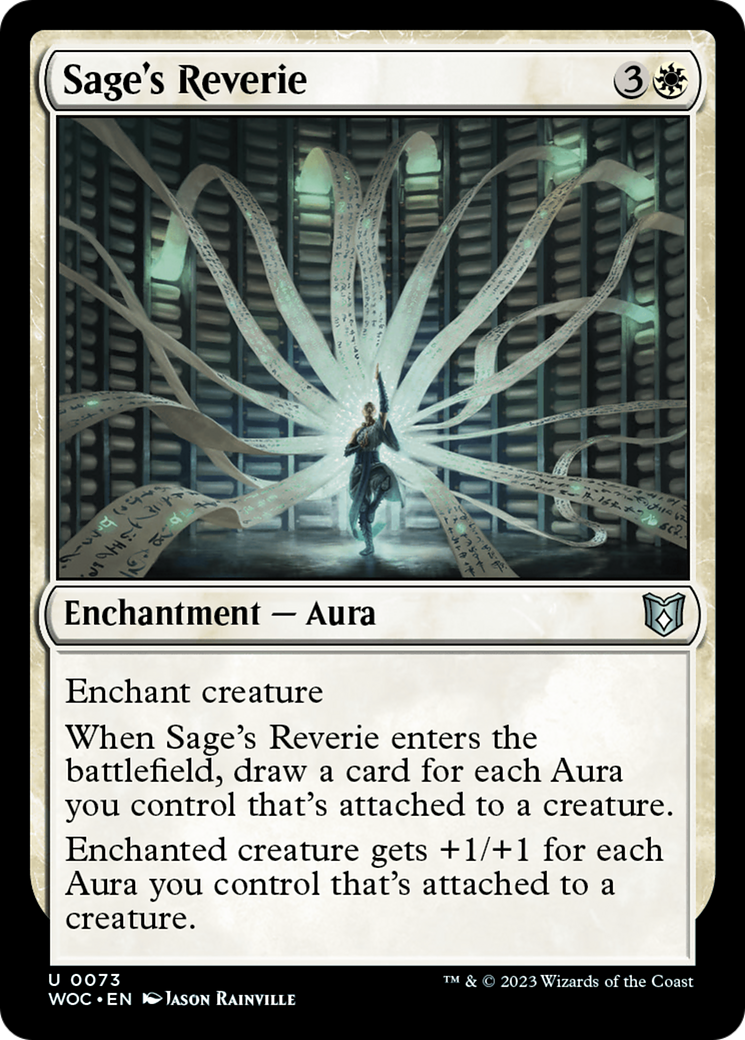 Sage's Reverie [WOC - 73]