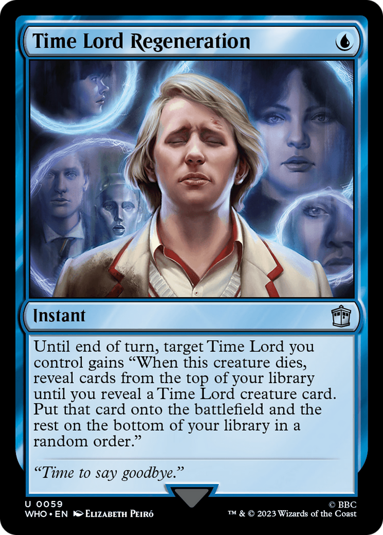 Time Lord Regeneration [WHO - 59]