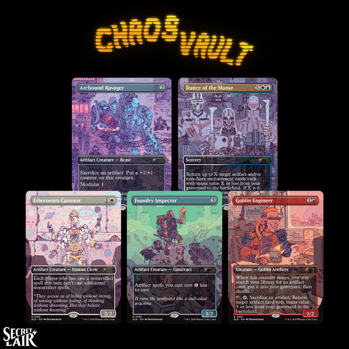 Secret Lair x Chaos Vault Drop: Featuring: Deathburger (Galaxy Foil) [SLD]