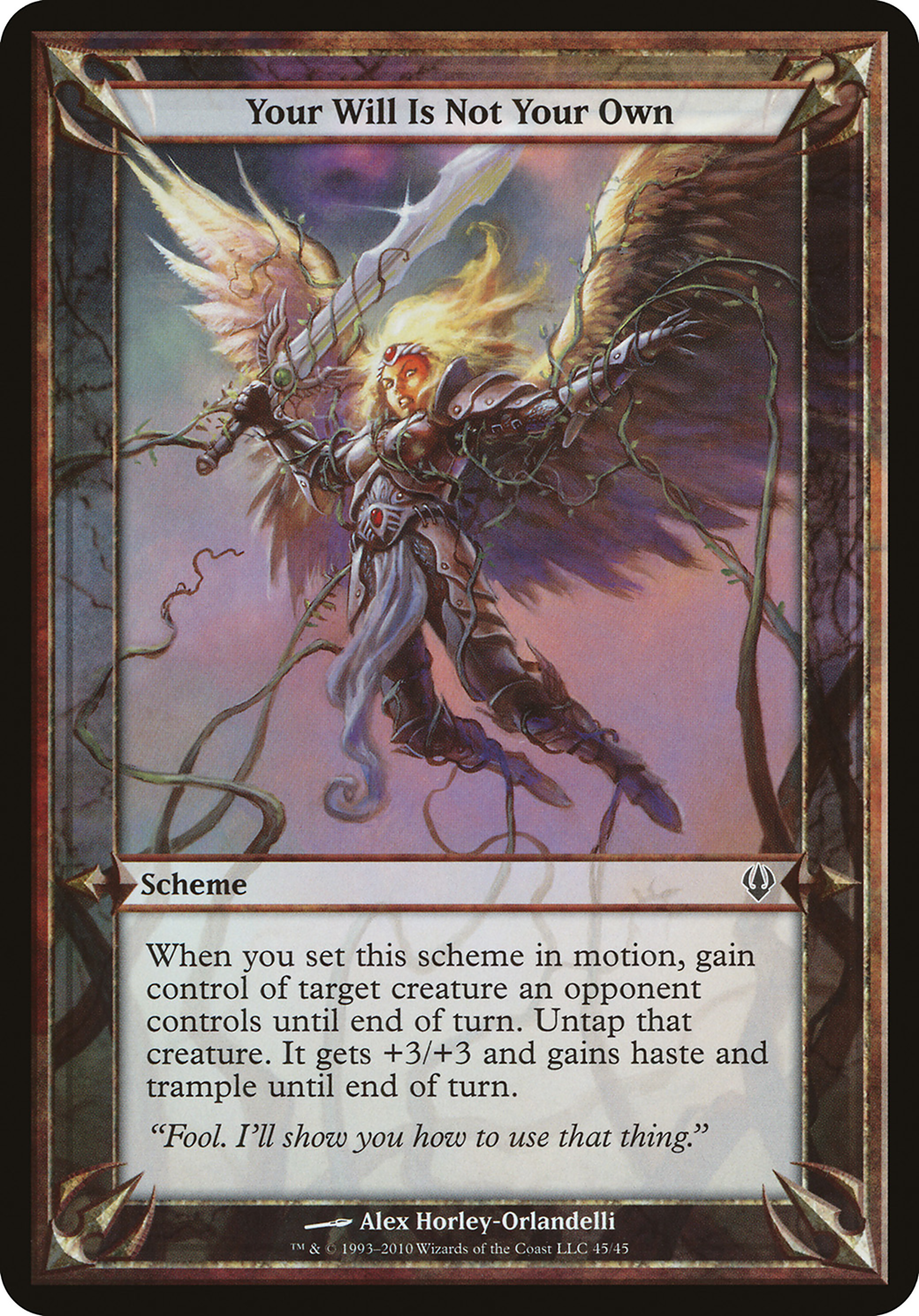Your Will Is Not Your Own (Archenemy) [OVER - N/A]