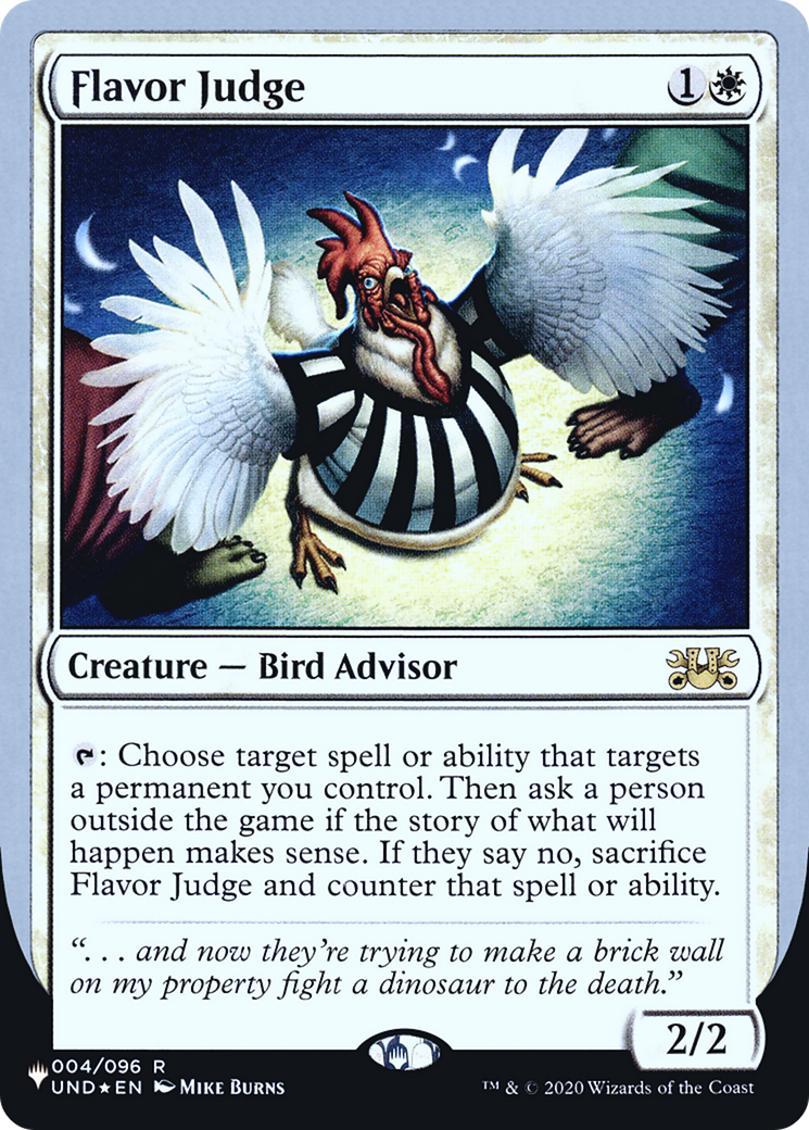 Flavor Judge [LIST - 004/096]