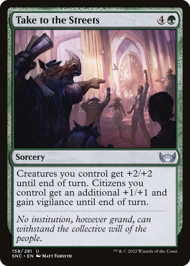 Take to the Streets [SNC - 158]