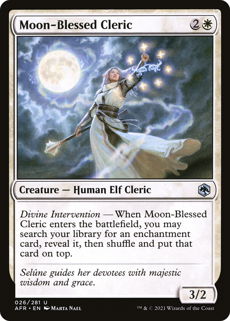 Moon-Blessed Cleric [AFR - 26]