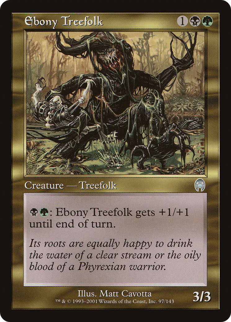 Ebony Treefolk [APC - 97]