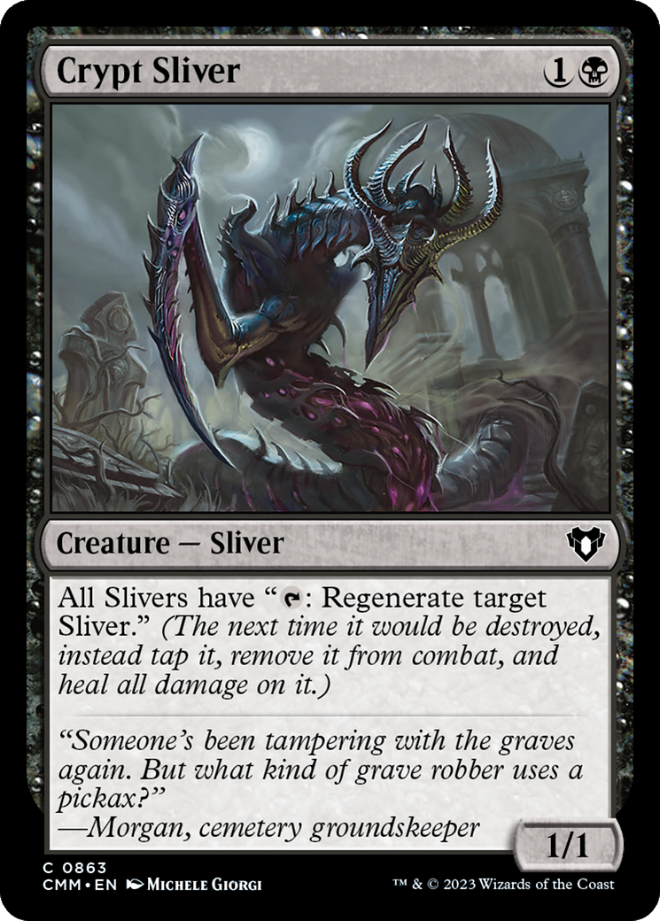 Crypt Sliver [CMM - 863]