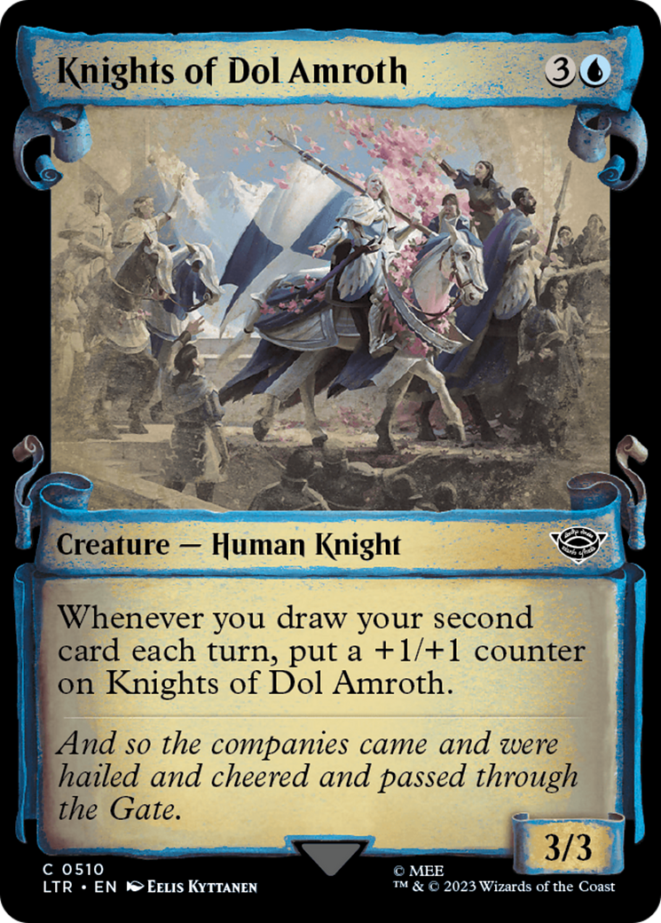 Knights of Dol Amroth (Showcase Scrolls) [LTR - 510]