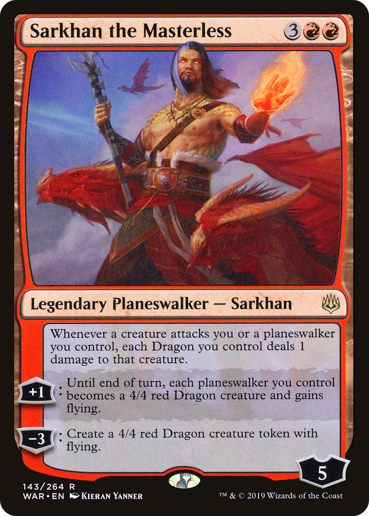Sarkhan the Masterless [WAR - 143]