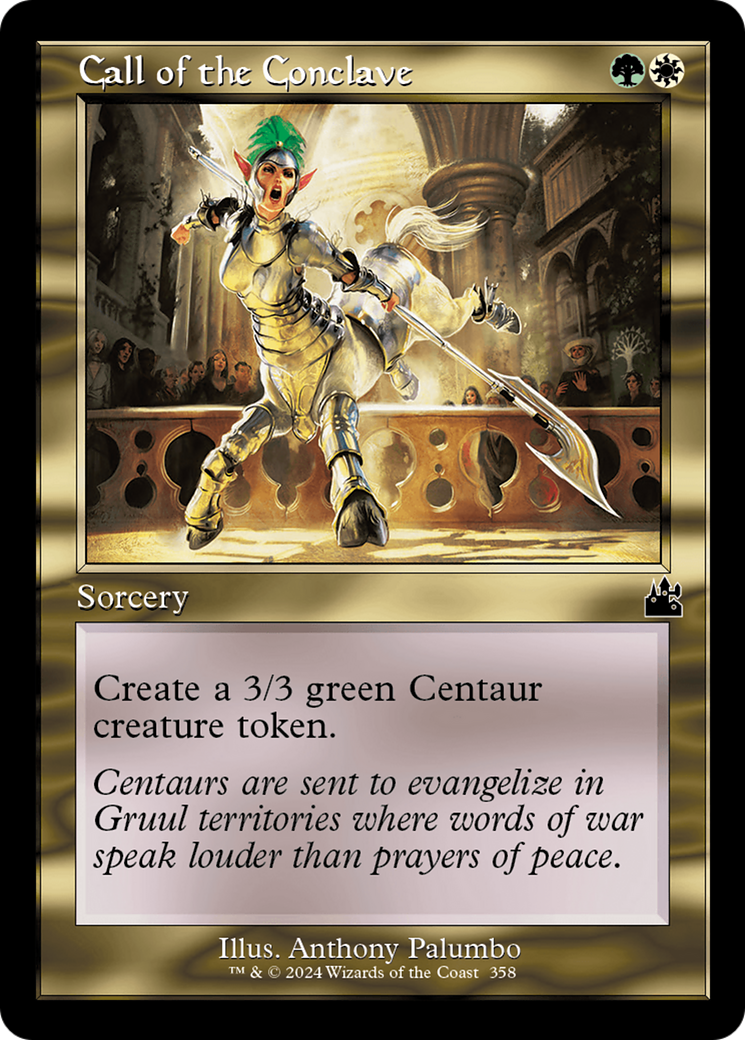 Call of the Conclave (Retro Frame) [RVR - 358]