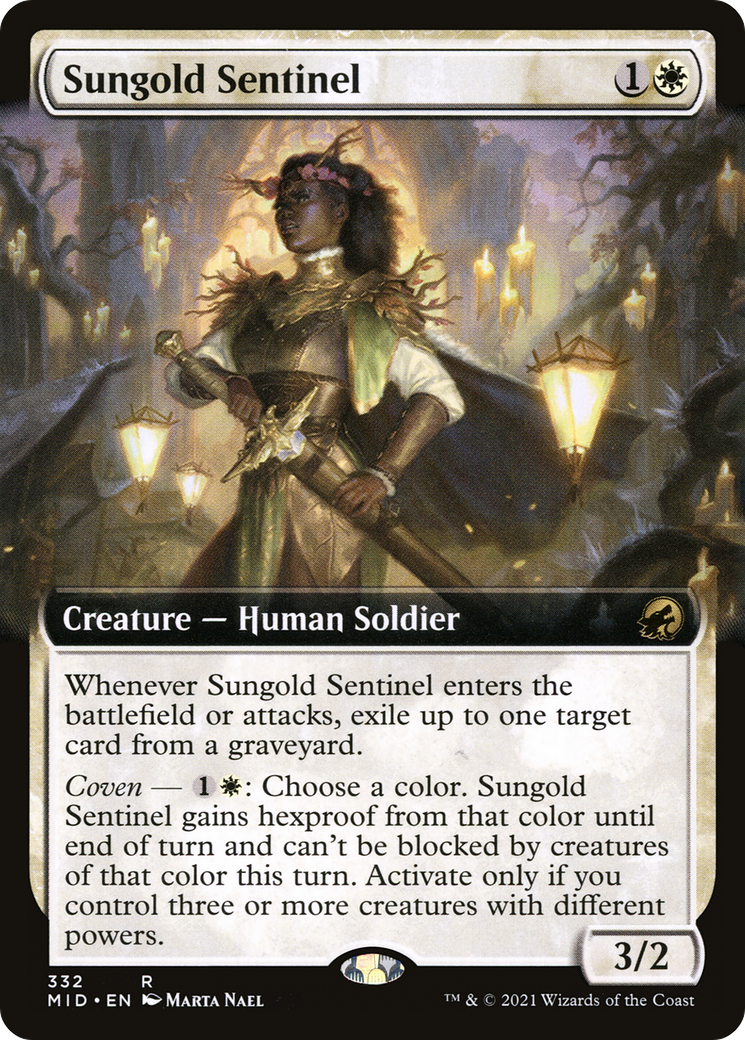 Sungold Sentinel (Extended Art) [MID - 332]