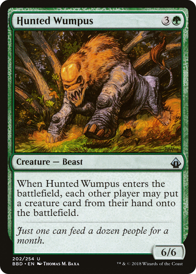 Hunted Wumpus [BBD - 202]
