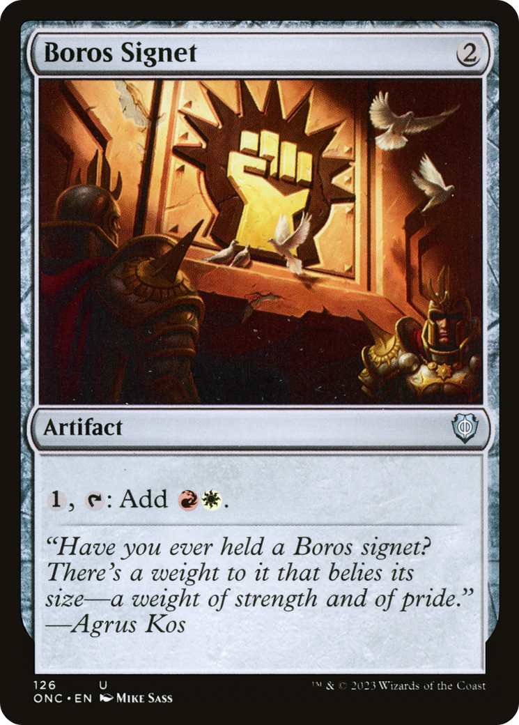 Boros Signet [ONC - 126]