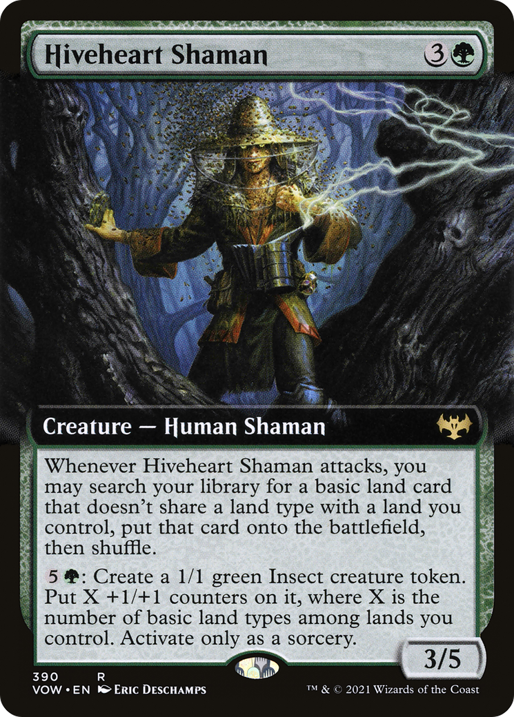 Hiveheart Shaman (Extended Art) [VOW - 390]