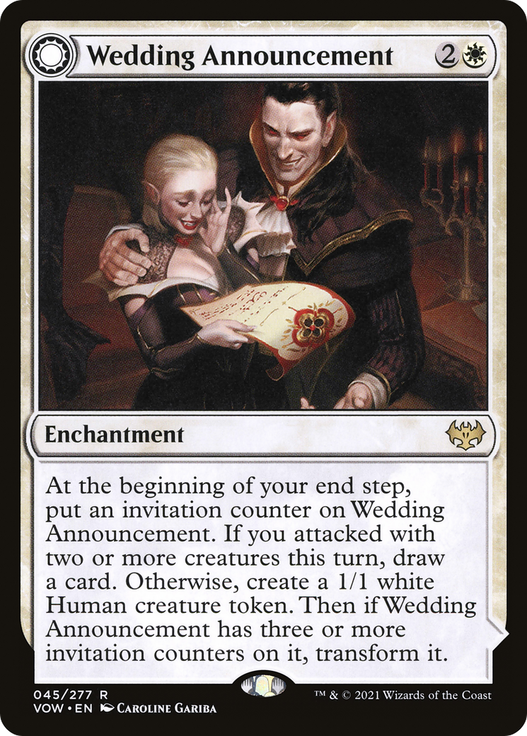 Wedding Announcement [VOW - 45]