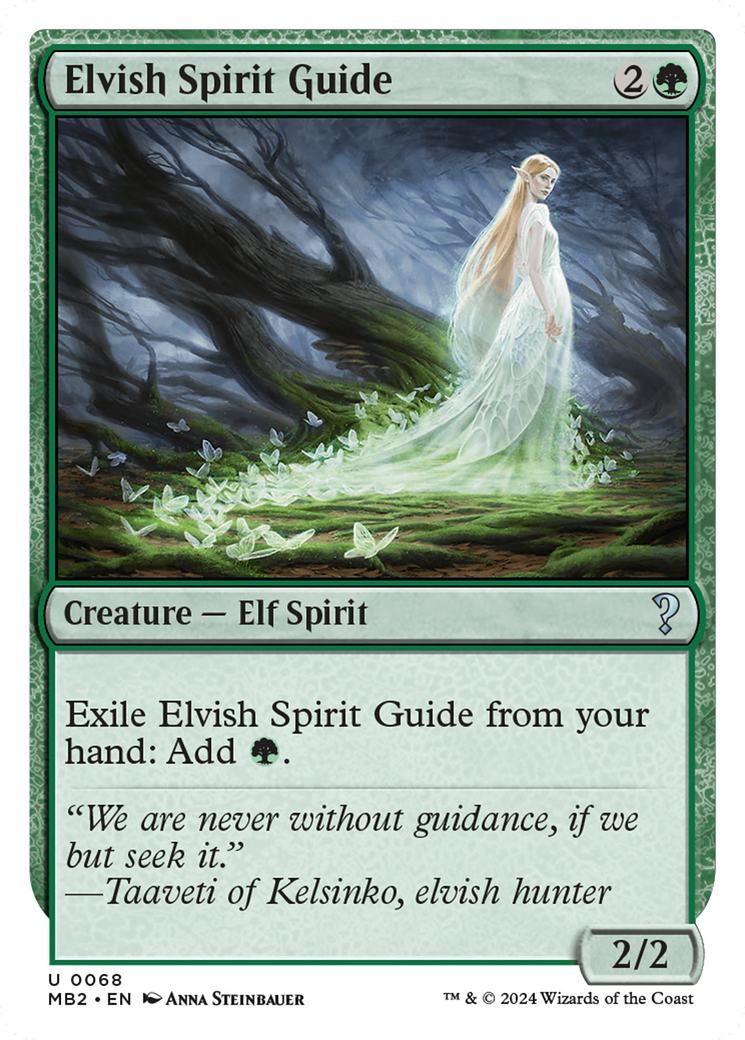 Elvish Spirit Guide (White Border) [MB2 - 68]