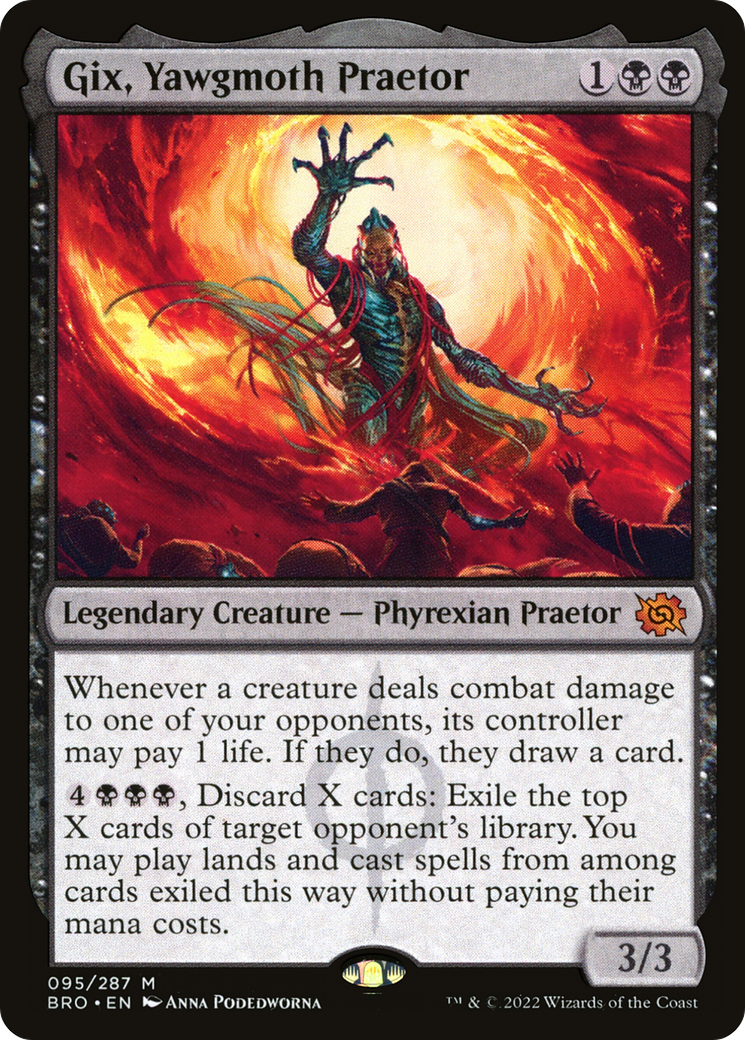 Gix, Yawgmoth Praetor [BRO - 95]