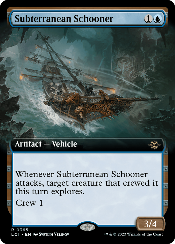 Subterranean Schooner (Extended Art) [LCI - 365]