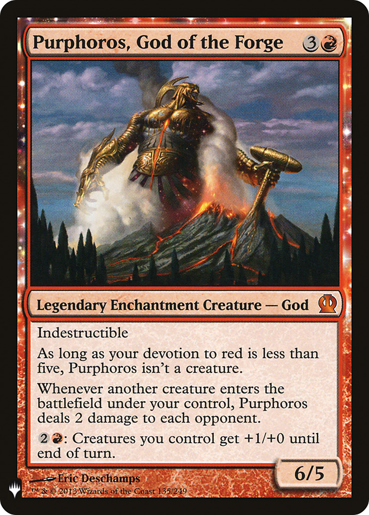 Purphoros, God of the Forge [LIST - 135]