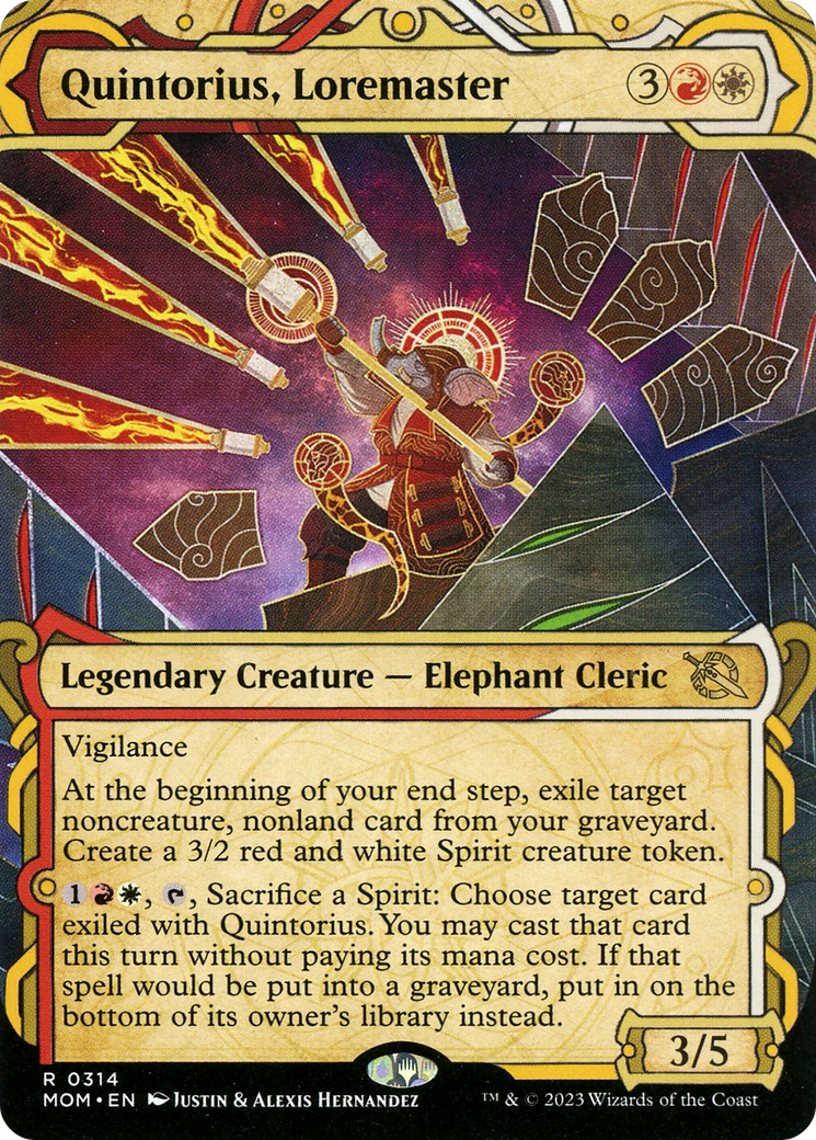 Quintorius, Loremaster (Showcase) [MOM - 314]