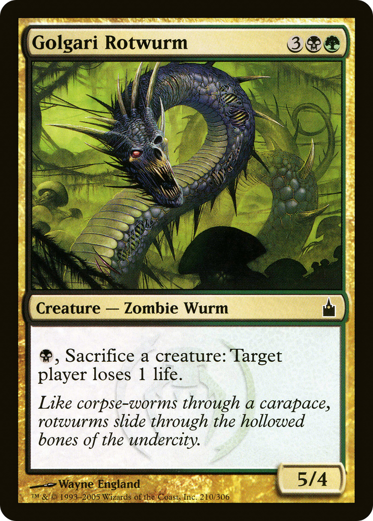 Golgari Rotwurm [RAV - 210]