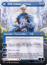 Rowan, Scholar of Sparks (Borderless) (STX-278) - Strixhaven: School of Mages (Borderless) Foil
