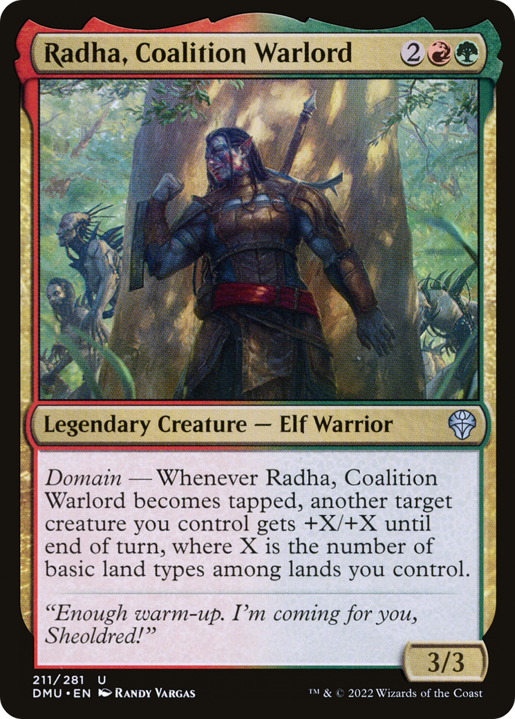 Radha, Coalition Warlord [DMU - 211]