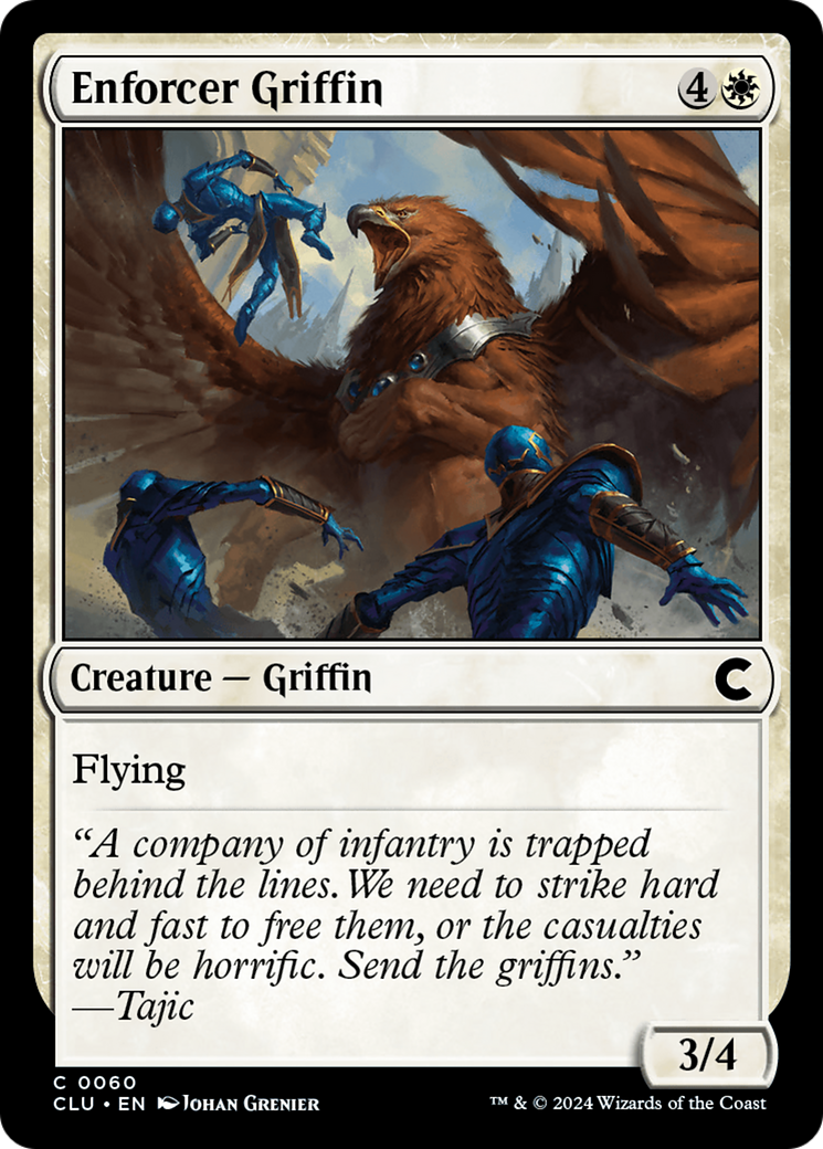 Enforcer Griffin [CLU - 60]