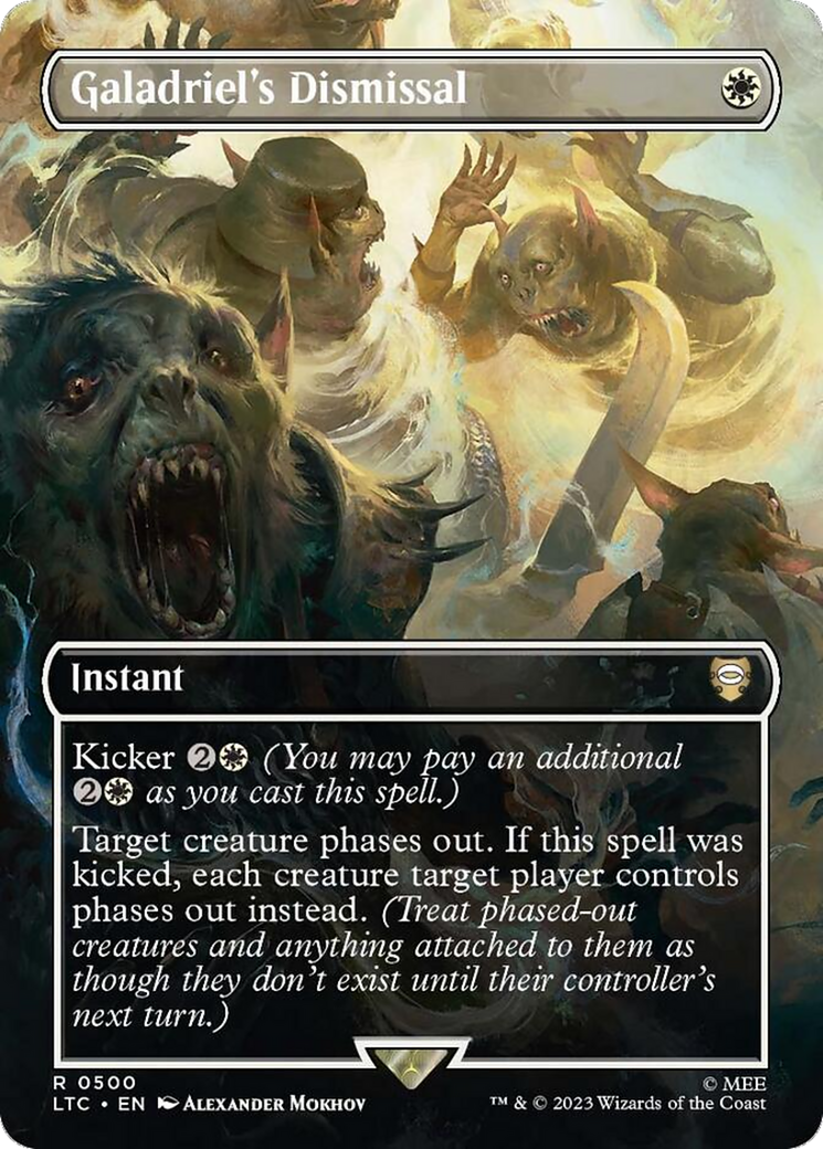 Galadriel's Dismissal (Borderless) [LTC - 500]