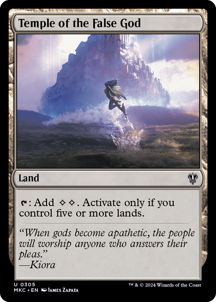 Temple of the False God [MKC - 305]