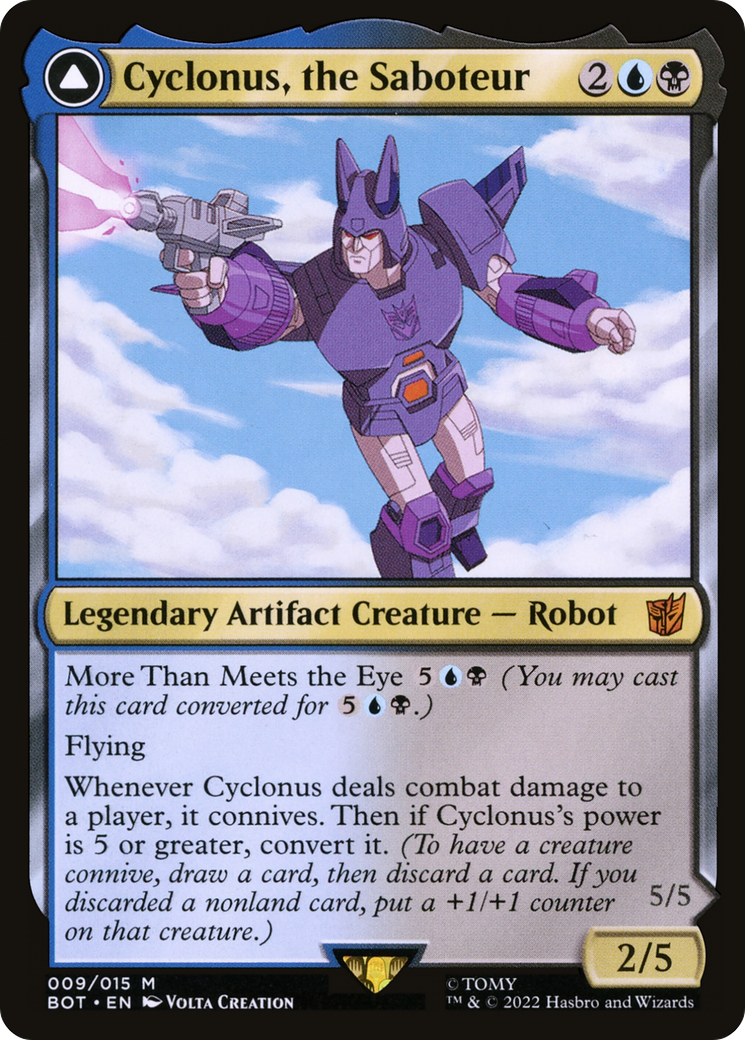 Cyclonus, the Saboteur [BOT - 9]
