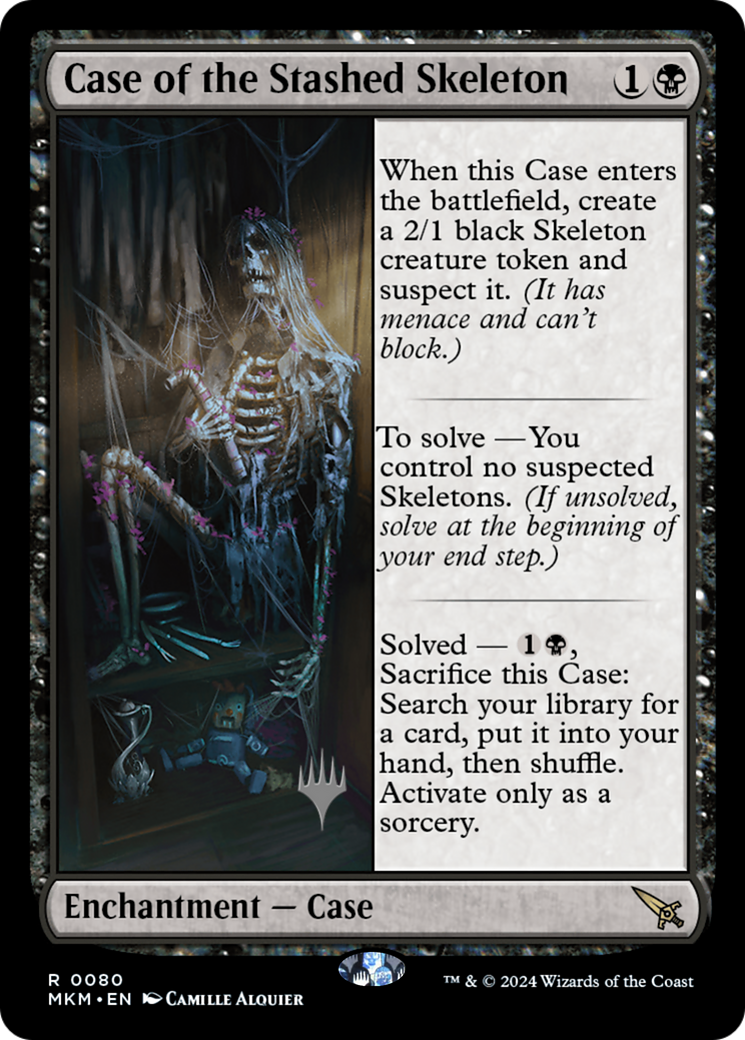 Case of the Stashed Skeleton [PPMKM - 80]