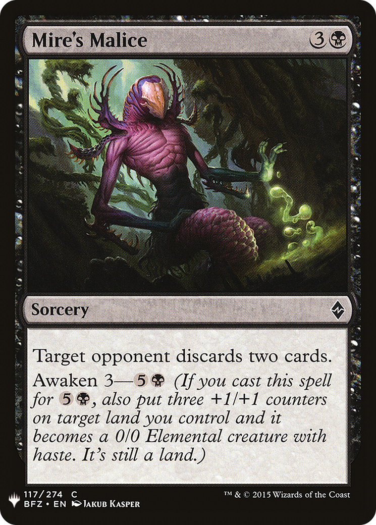 Mire's Malice [LIST - 117]