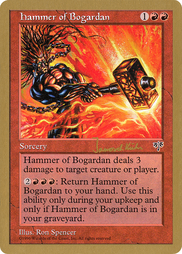 Hammer of Bogardan - 1997 Janosch Kuhn (MIR) [WCD - N/A]