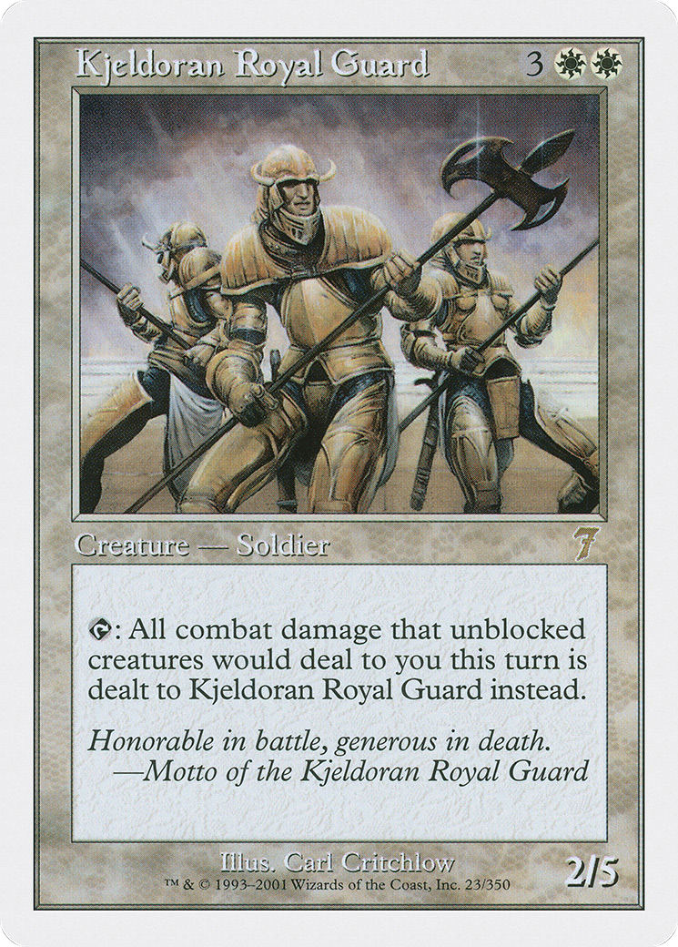 Kjeldoran Royal Guard [7ED - 23]
