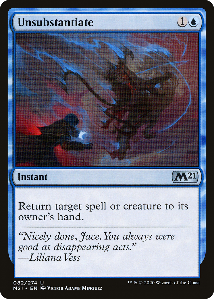 Unsubstantiate [M21 - 82]