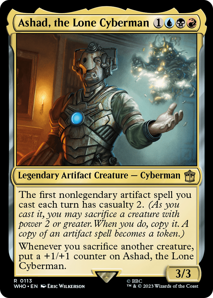 Ashad, the Lone Cyberman [WHO - 113]