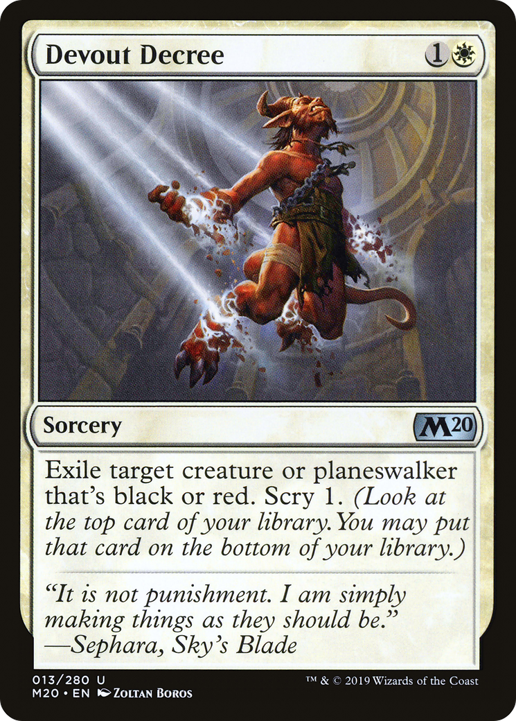 Devout Decree [M20 - 13]