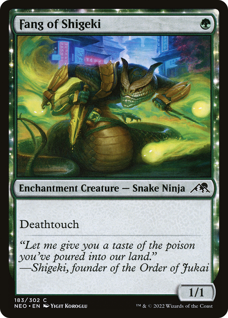 Fang of Shigeki [NEO - 183]