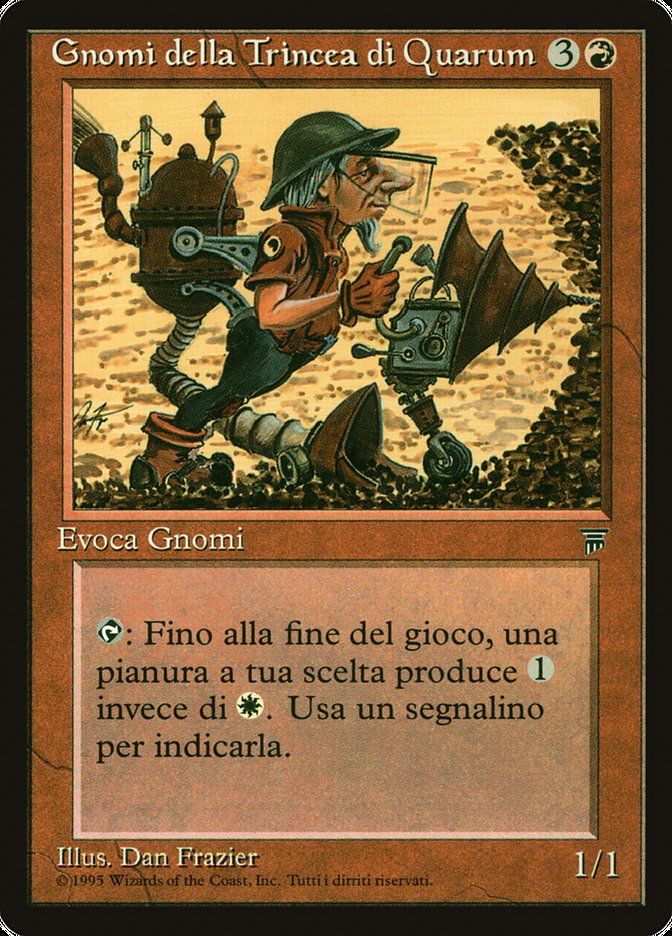 Quarum Trench Gnomes (ITALIAN) [Legends]