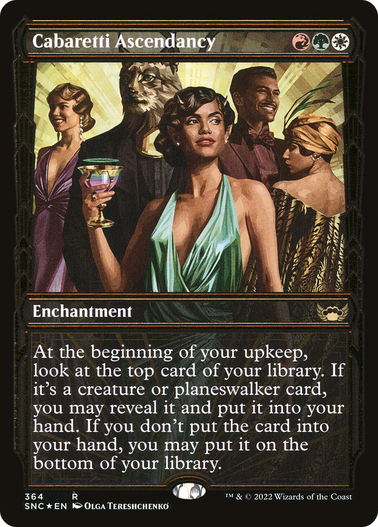 Cabaretti Ascendancy (Gilded Foil) [SNC - 364]