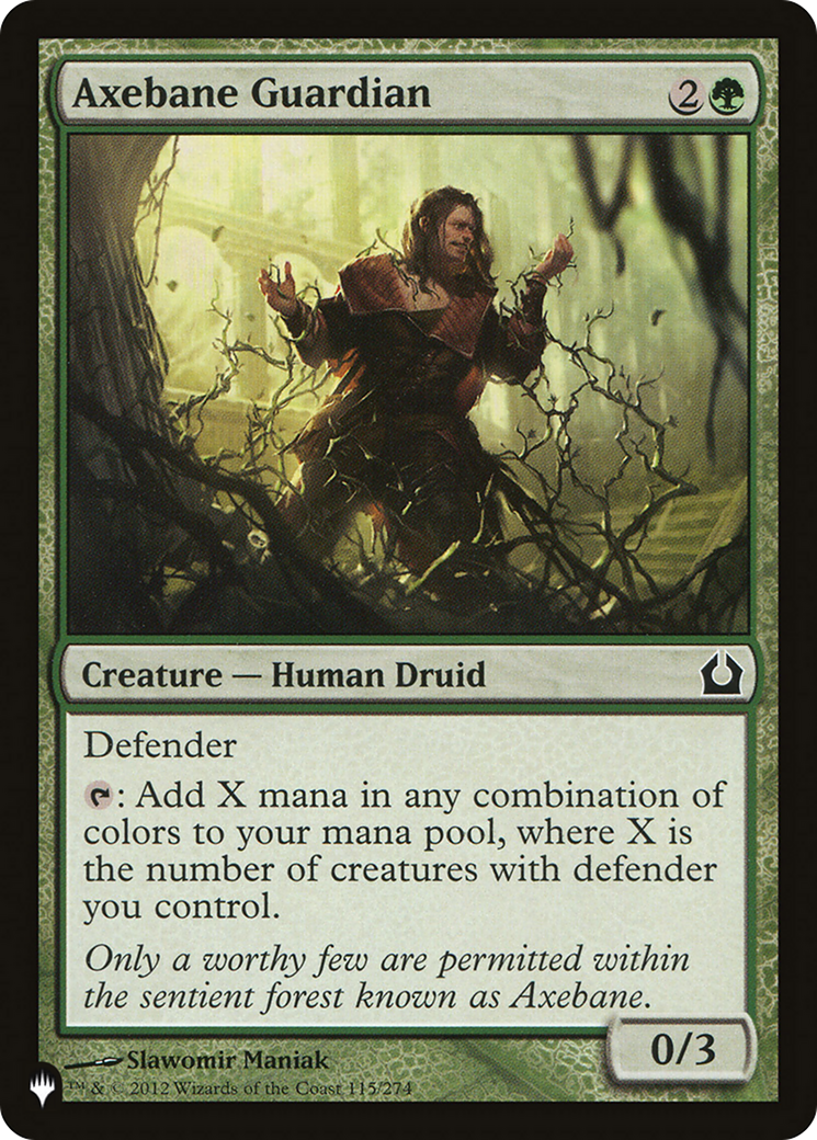 Axebane Guardian (LIST-RTR-115) - The List