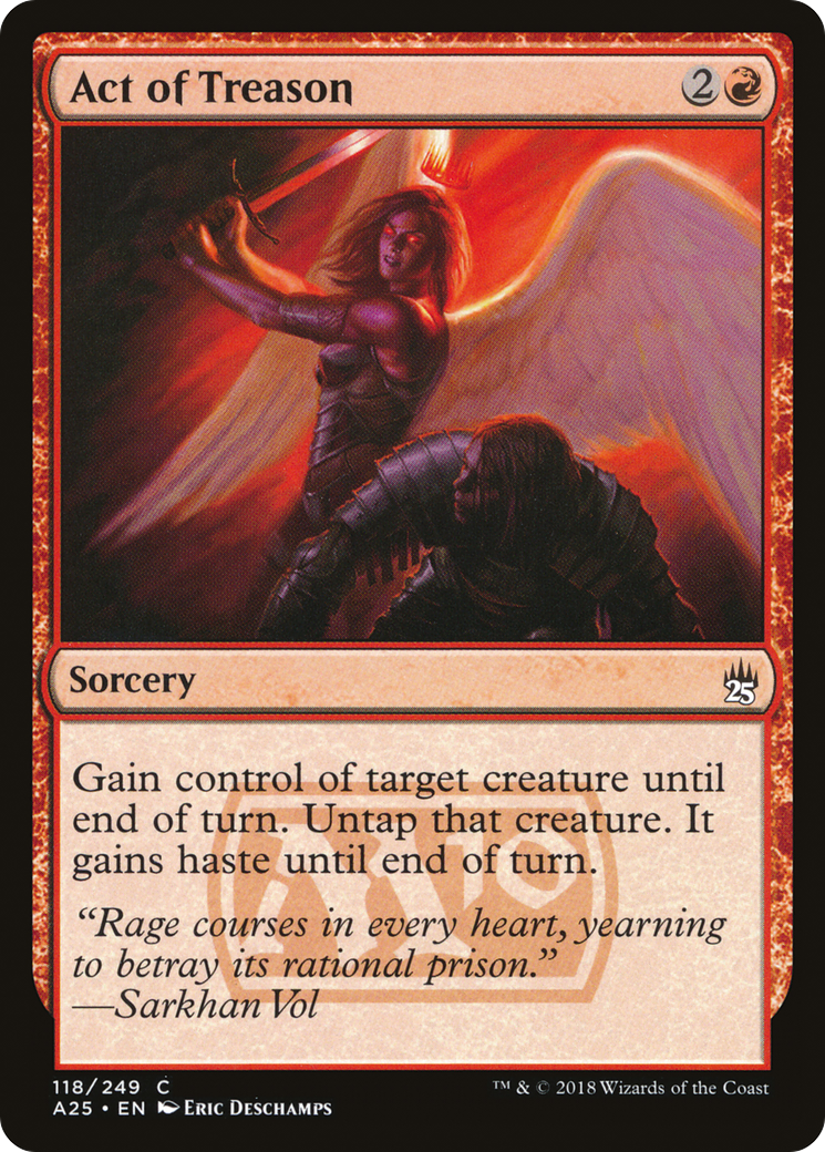 Act of Treason [A25 - 118]