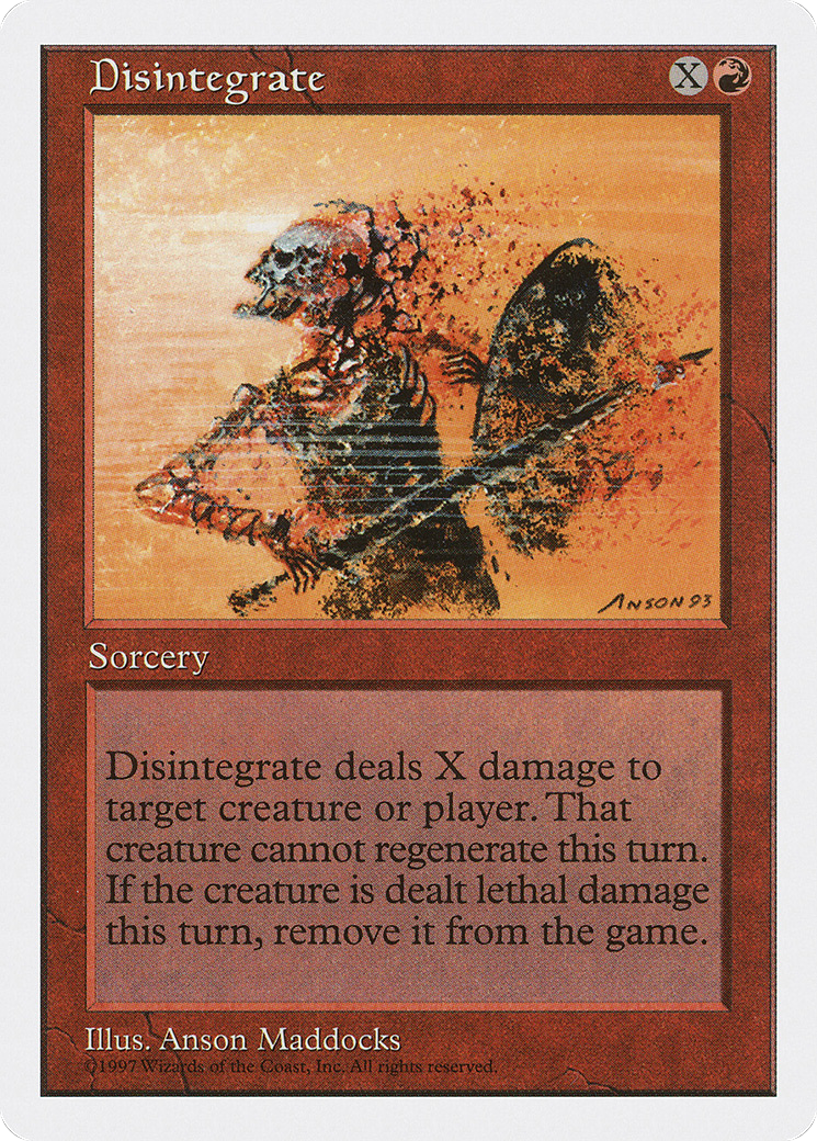 Disintegrate [5ED - 219]
