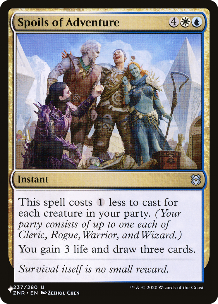 Spoils of Adventure [LIST - 237]
