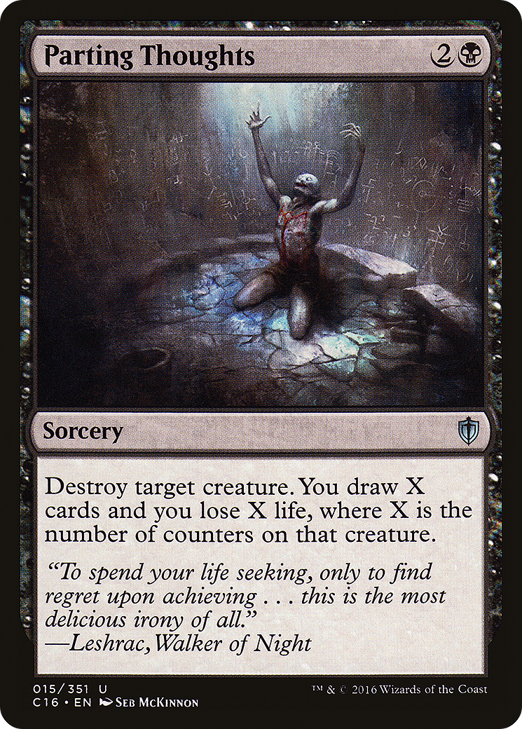 Parting Thoughts [C16 - 15]