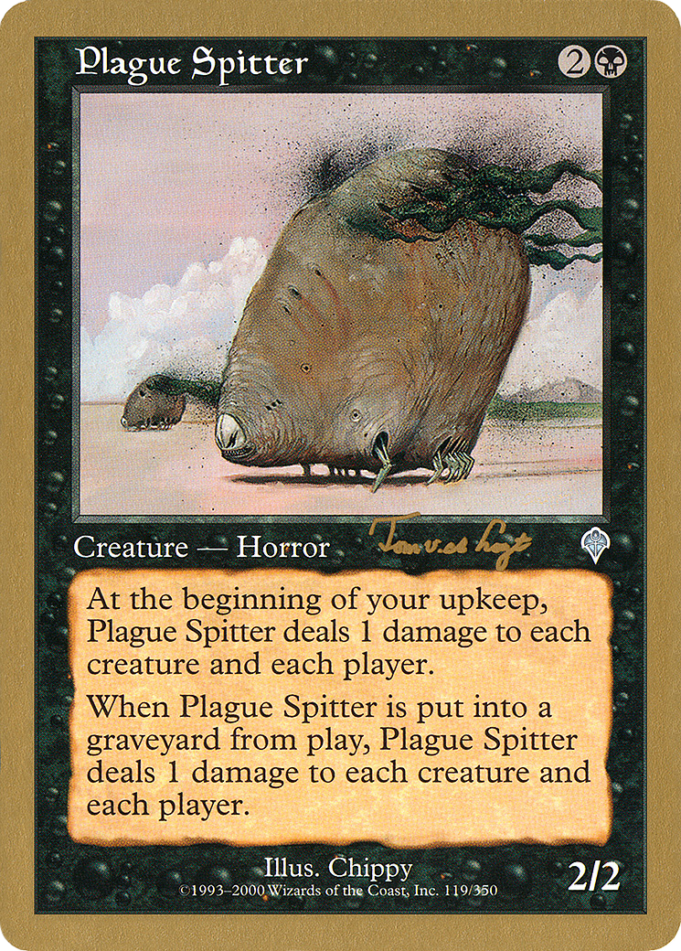 Plague Spitter - 2001 Tom van de Logt (INV) [WCD - N/A]