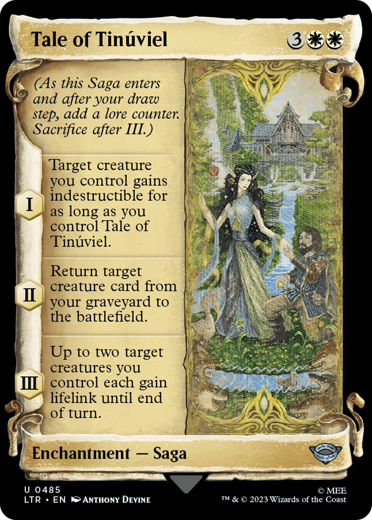 Tale of Tinuviel (Showcase Scrolls) [LTR - 485]
