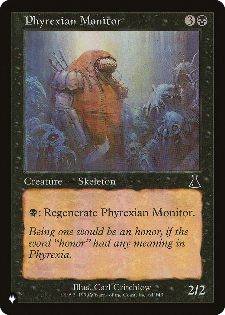 Phyrexian Monitor [LIST - 64/143]